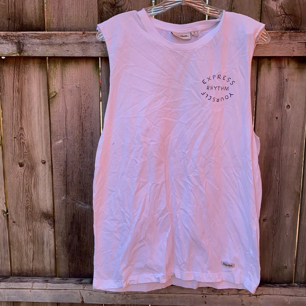 Rhythm pineapple tank top sz. S